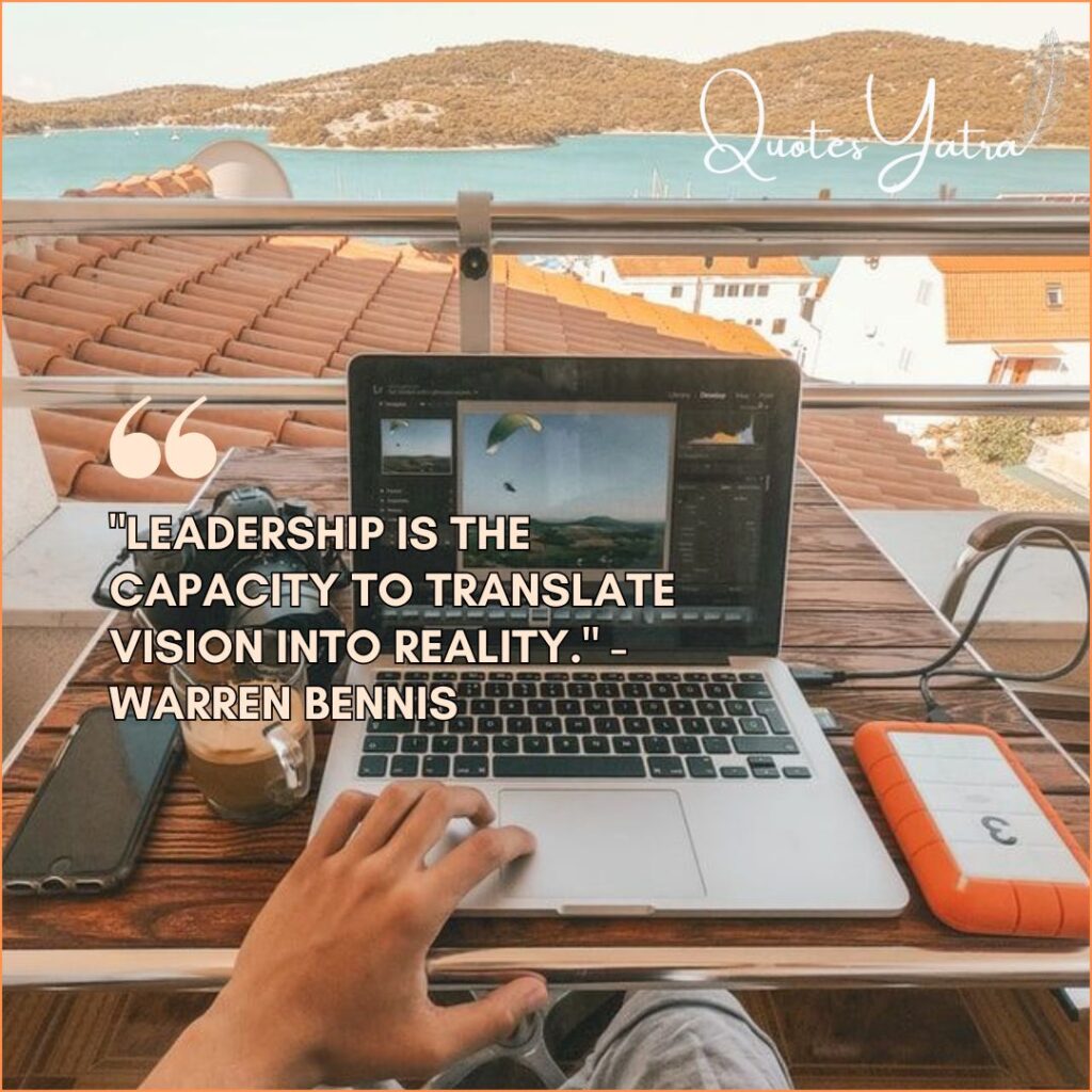 Business Quotes About Leadership and Vision