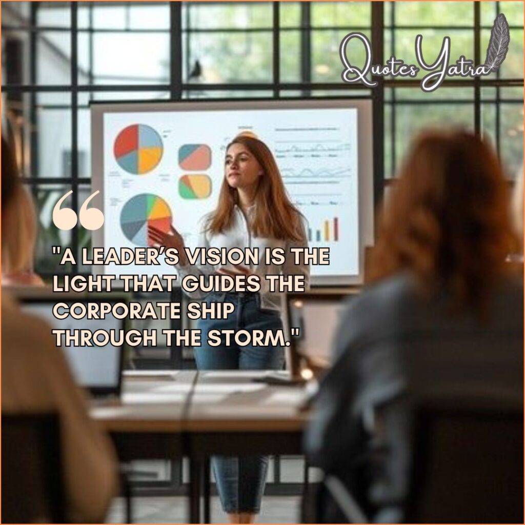 Corporate Motivational Quotes on Leadership and Vision
