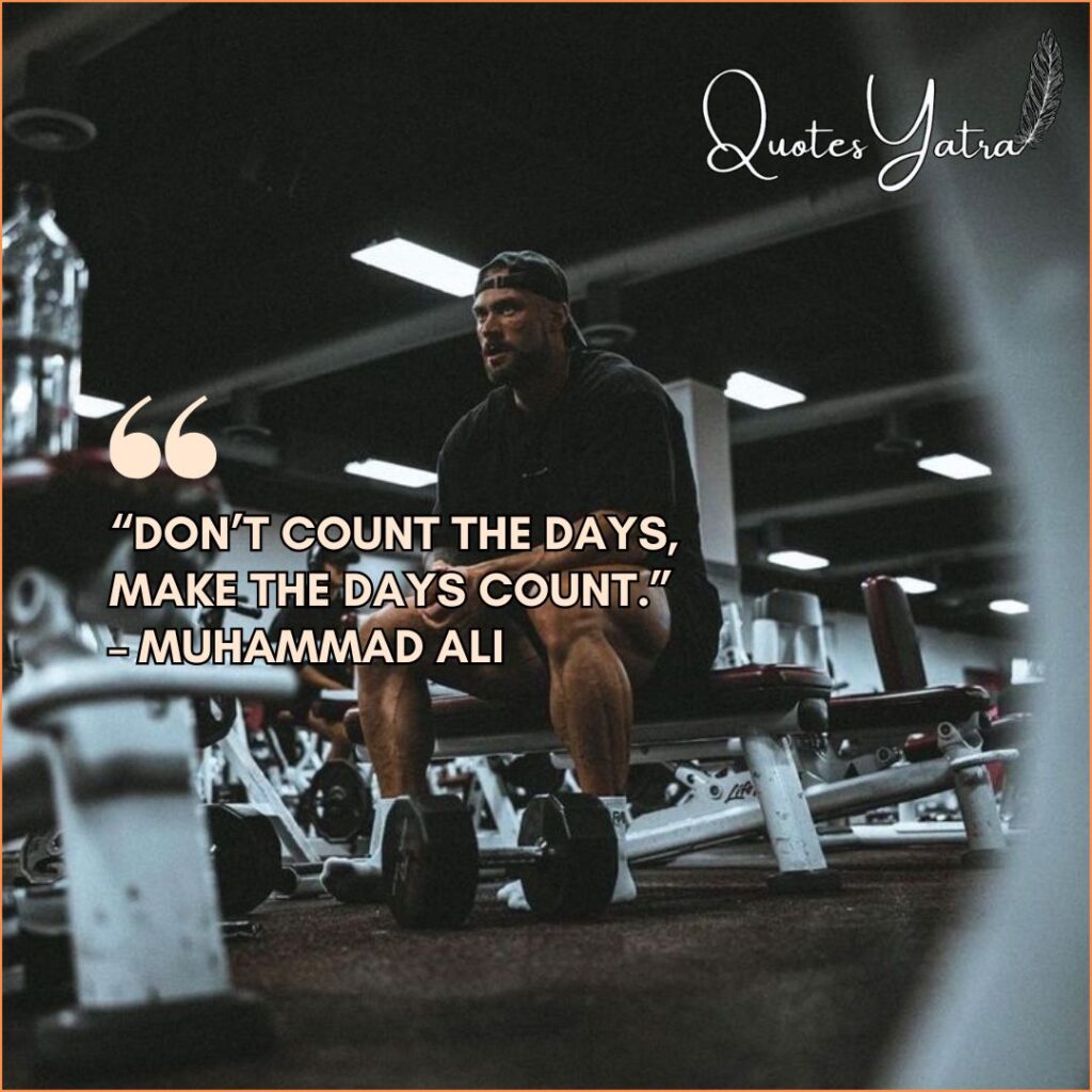 Motivational Gym Quotes for Strength and Power