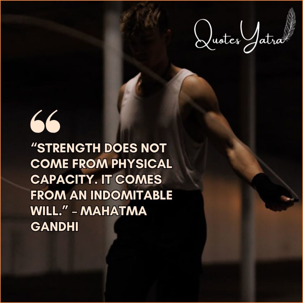 Strength and Endurance Quotes to Build Your Core
