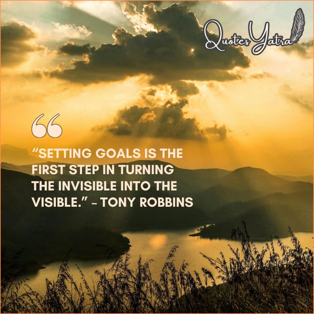 Vision and Goal-Setting – Success Motivation Quotes to Stay Focused