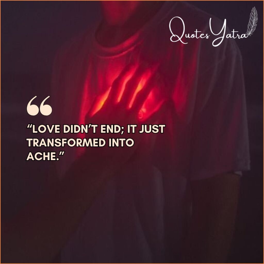 Love That Changed into Pain